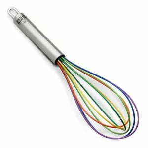 10 Silicone Rainbow Whisk