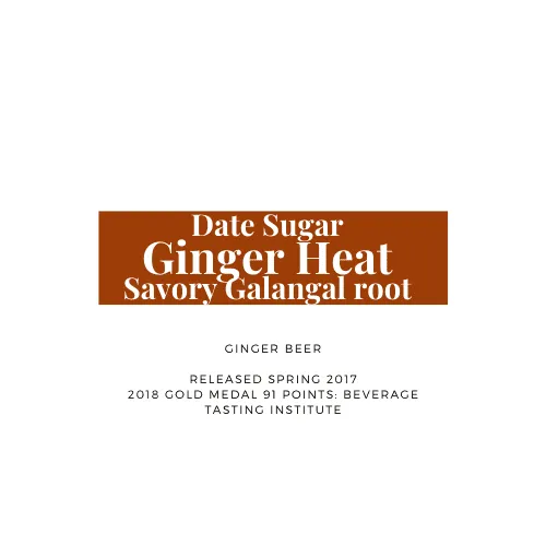 16 Pack Date Sugar Ginger Beer. 92 Points! by Top Note Tonic Store