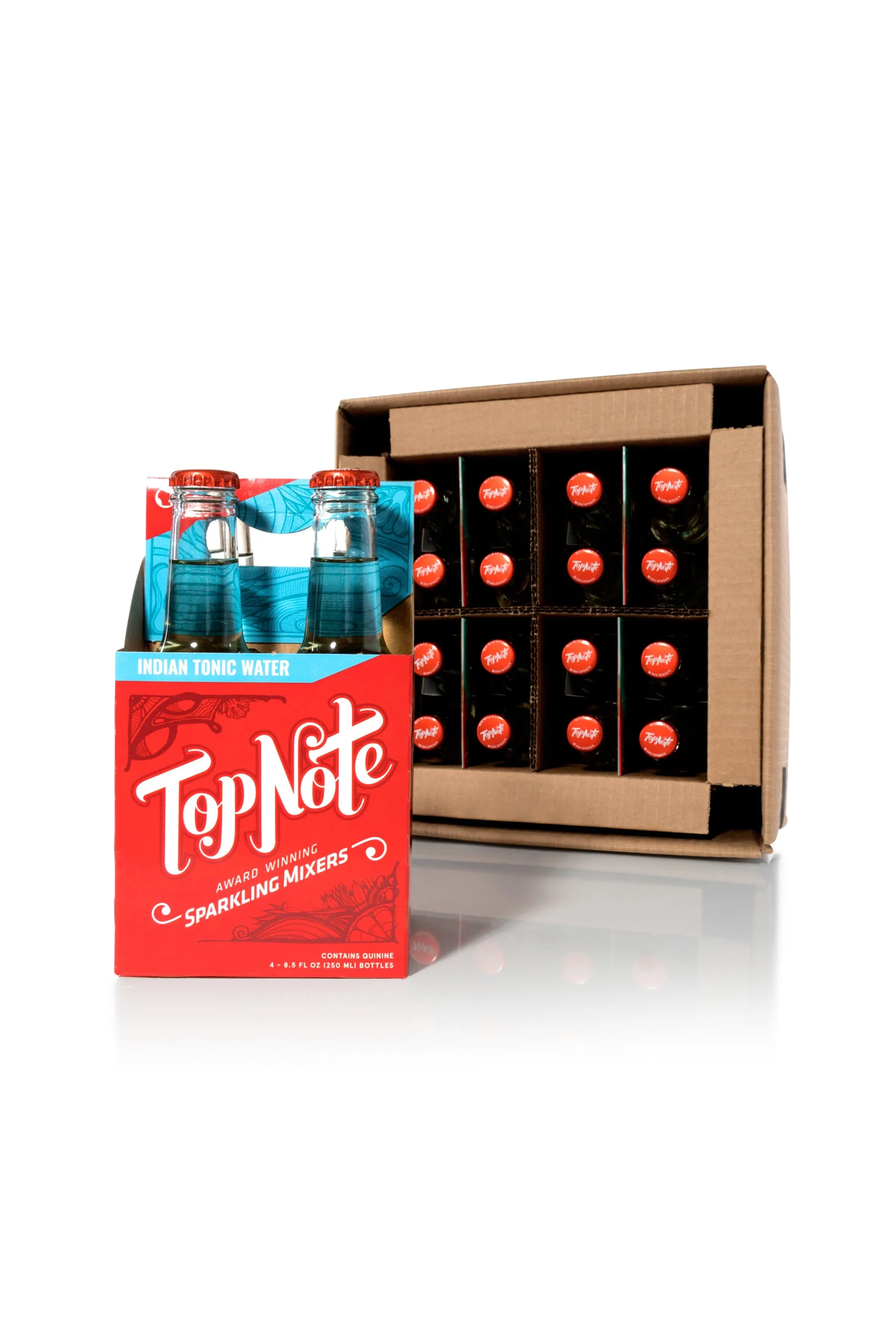 16 Pack Indian Tonic Water. sofi Award winner by Top Note Tonic Store