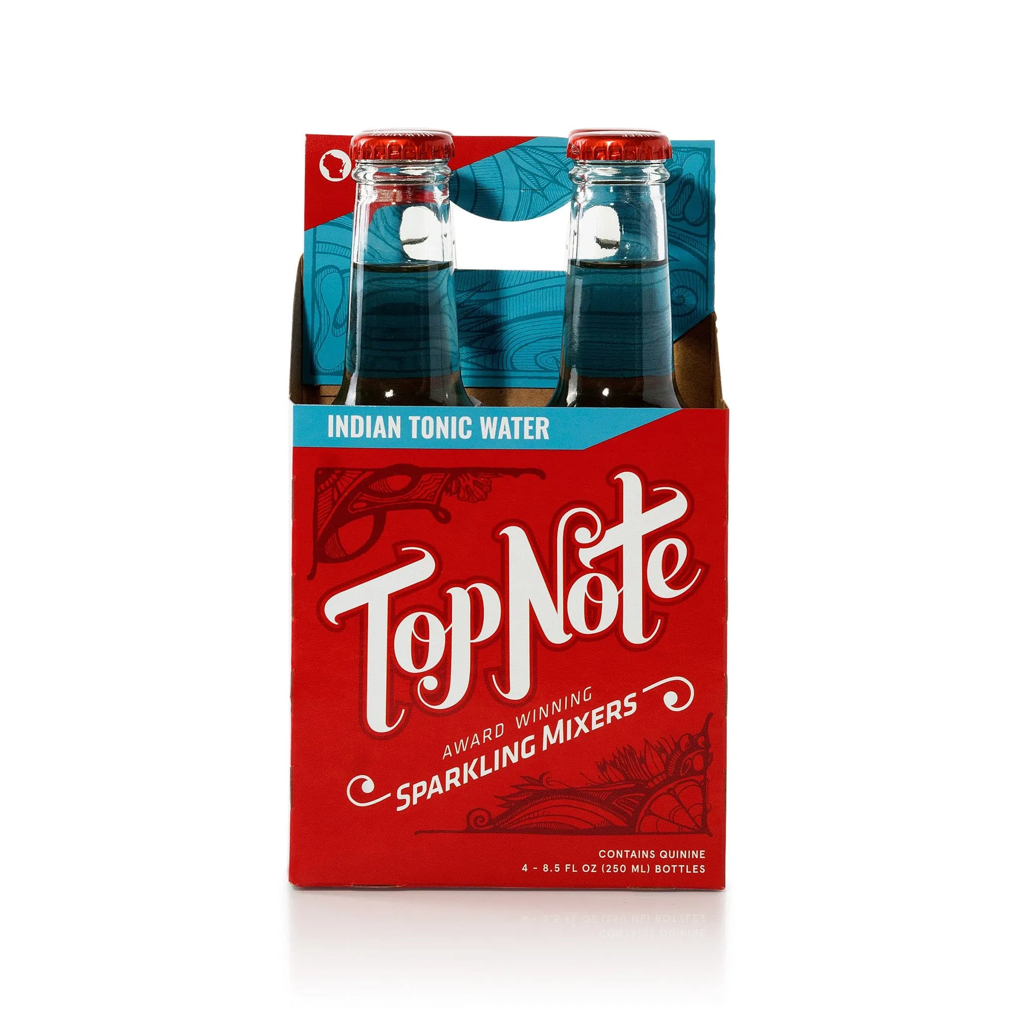 16 Pack Indian Tonic Water. sofi Award winner by Top Note Tonic Store