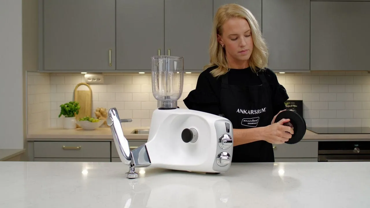 Ankarsrum Blender Attachment with Tamper - Original Assistent Stand Mixer Accessory for AKM6230 - Made in Sweden