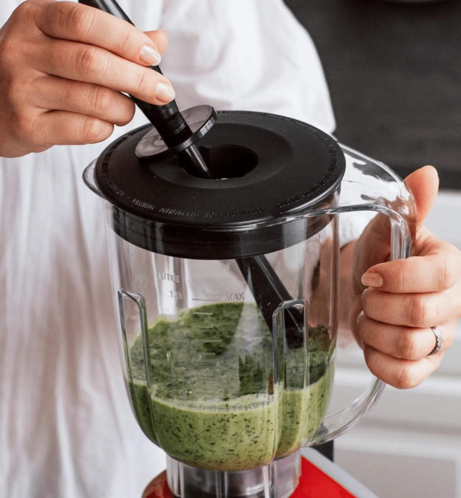 Ankarsrum Blender Attachment with Tamper - Original Assistent Stand Mixer Accessory for AKM6230 - Made in Sweden
