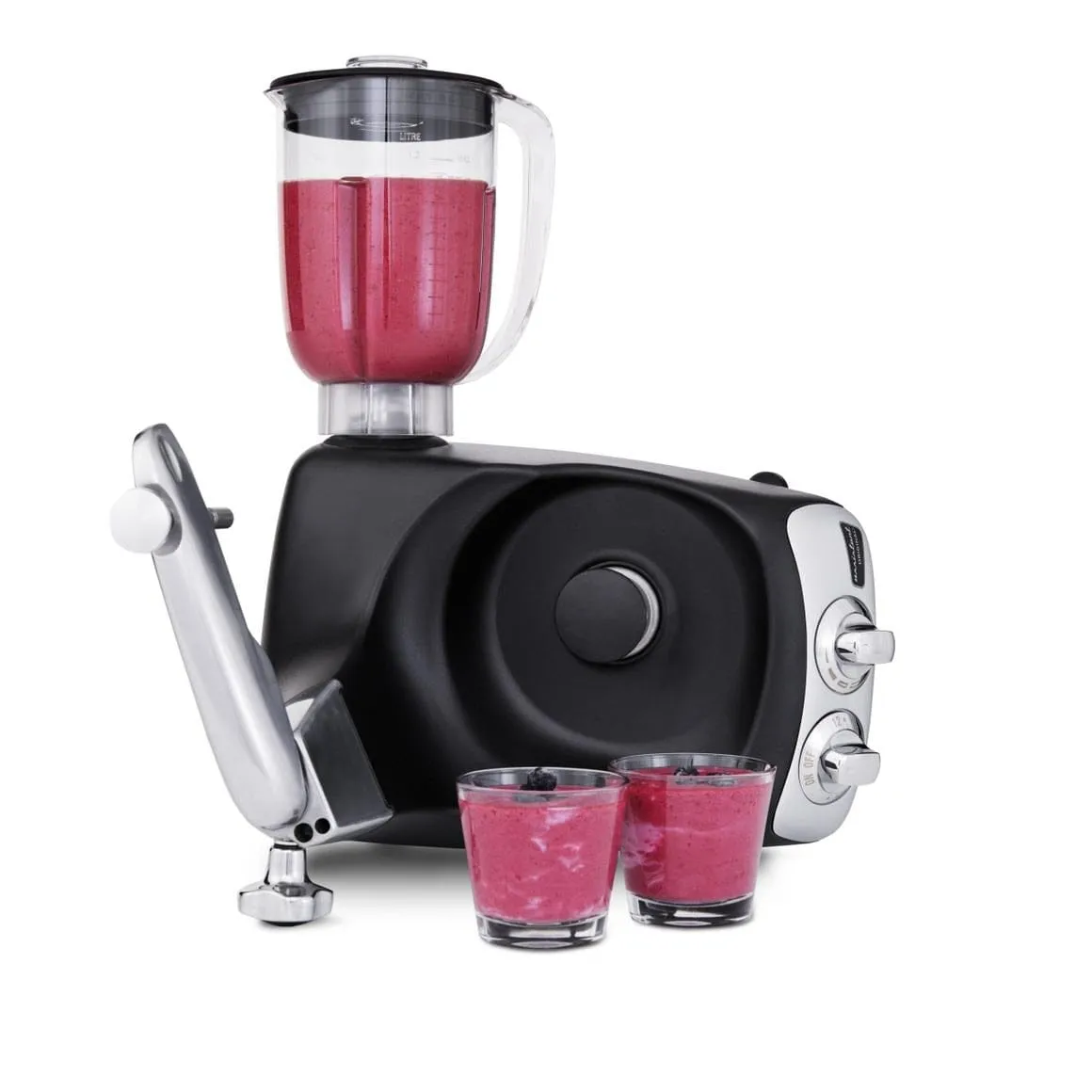 Ankarsrum Deluxe Package Add-On. Original Assistent Stand Mixer Attachment with Meat Mincer. Juicer and Blender
