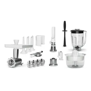 Ankarsrum Deluxe Package Add-On. Original Assistent Stand Mixer Attachment with Meat Mincer. Juicer and Blender