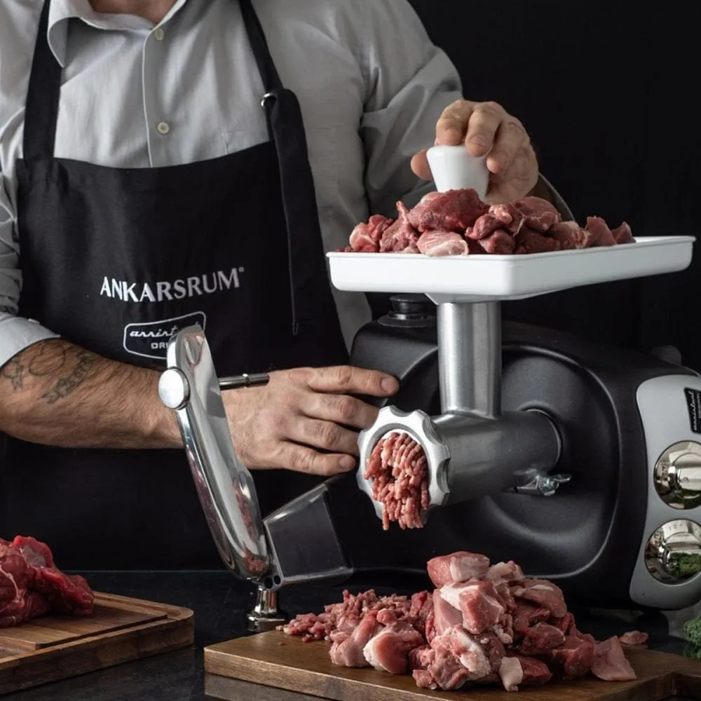 Ankarsrum Deluxe Package Add-On. Original Assistent Stand Mixer Attachment with Meat Mincer. Juicer and Blender
