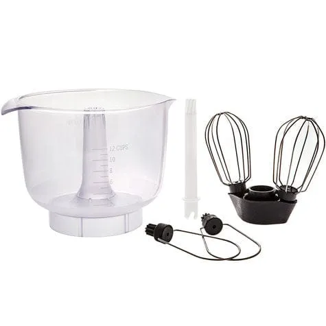 Ankarsrum Plastic Double Beater Bowl - Original Assistent Stand Mixer Accessory for AKM6230 - Made in Sweden