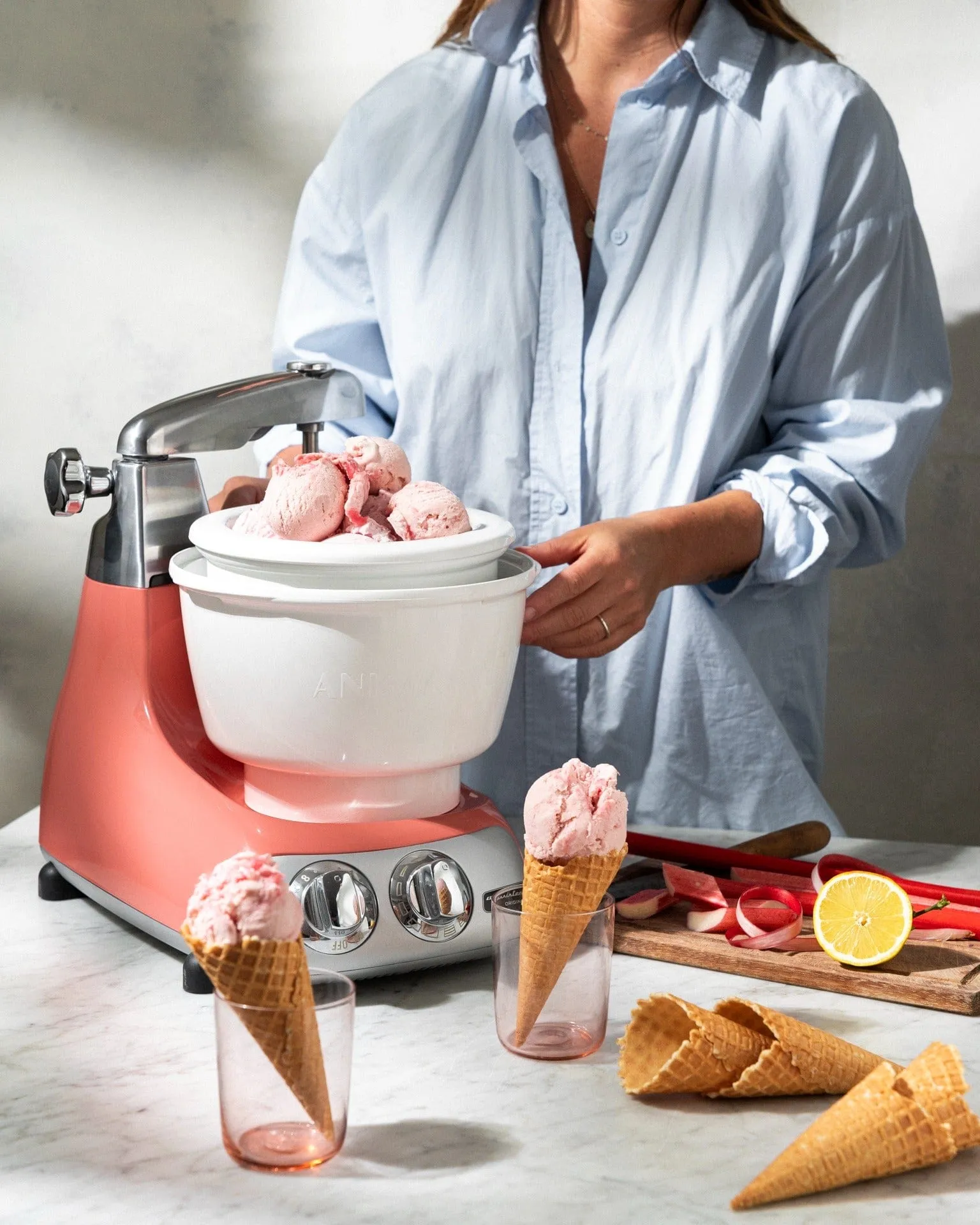 Ankarsrum Premium Stand Mixer. 600 Watt Original Assistent Ranked #1 for Performance. Made in Sweden Since 1940--Various Colors