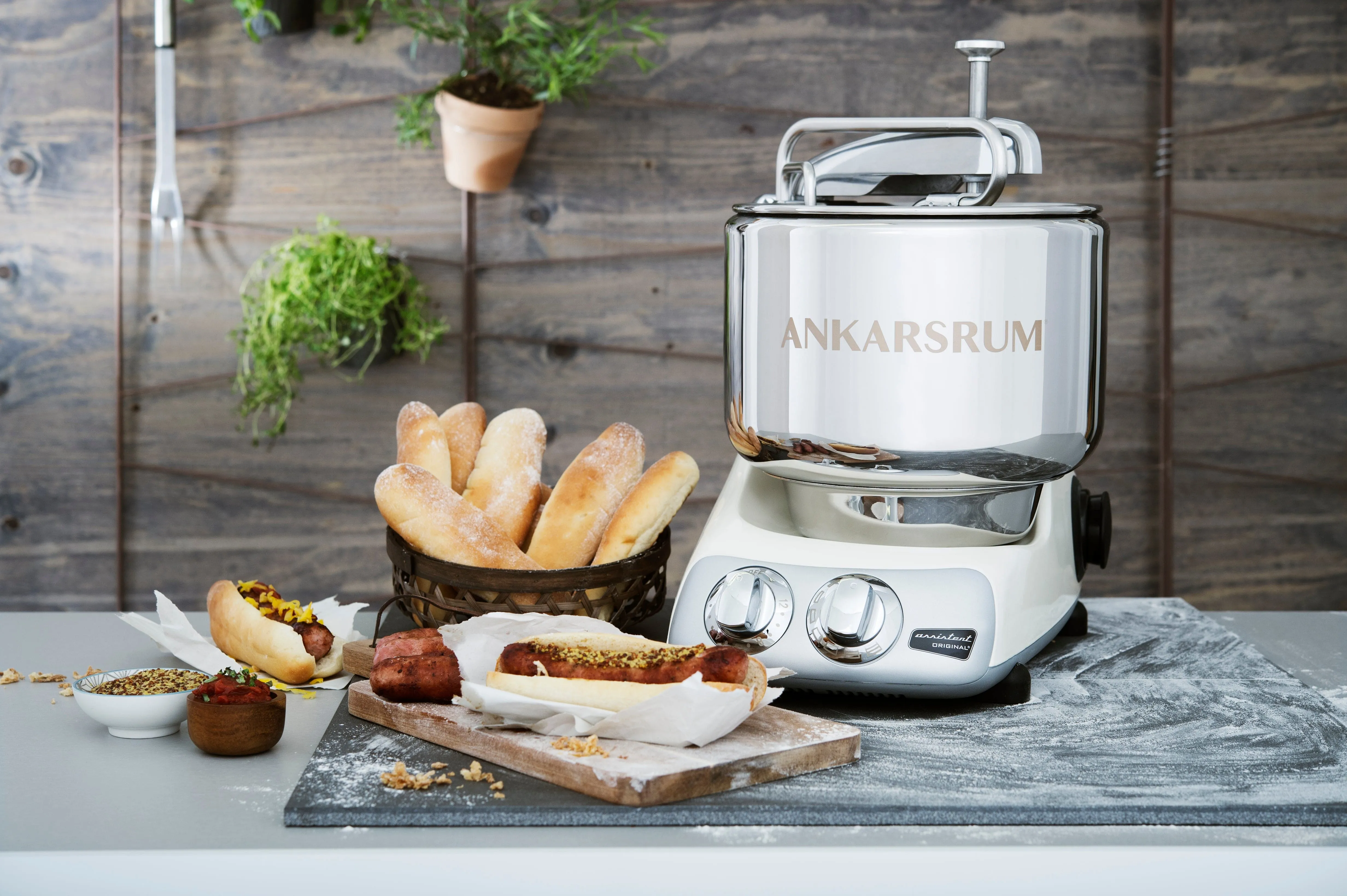 Ankarsrum Premium Stand Mixer. 600 Watt Original Assistent Ranked #1 for Performance. Made in Sweden Since 1940--Various Colors