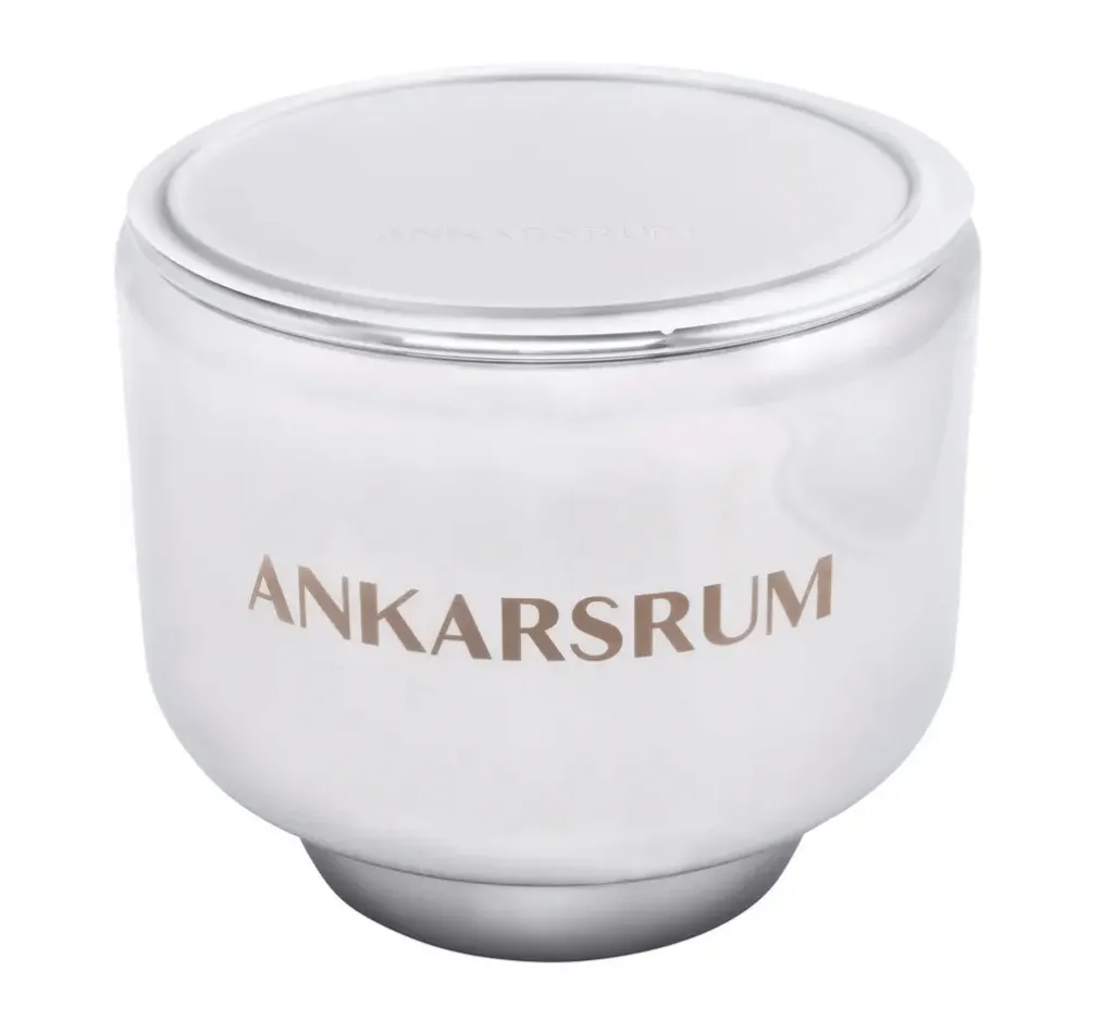 Ankarsrum Stainless Steel Bowl w/ Plastic Cover - Original Assistent Stand Mixer Accessory for AKM6230