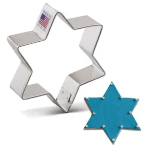 Ann Clarke Star of David Cookie Cutter