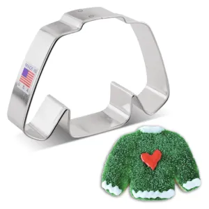 Ann Clarke Ugly Sweater Cookie Cutter