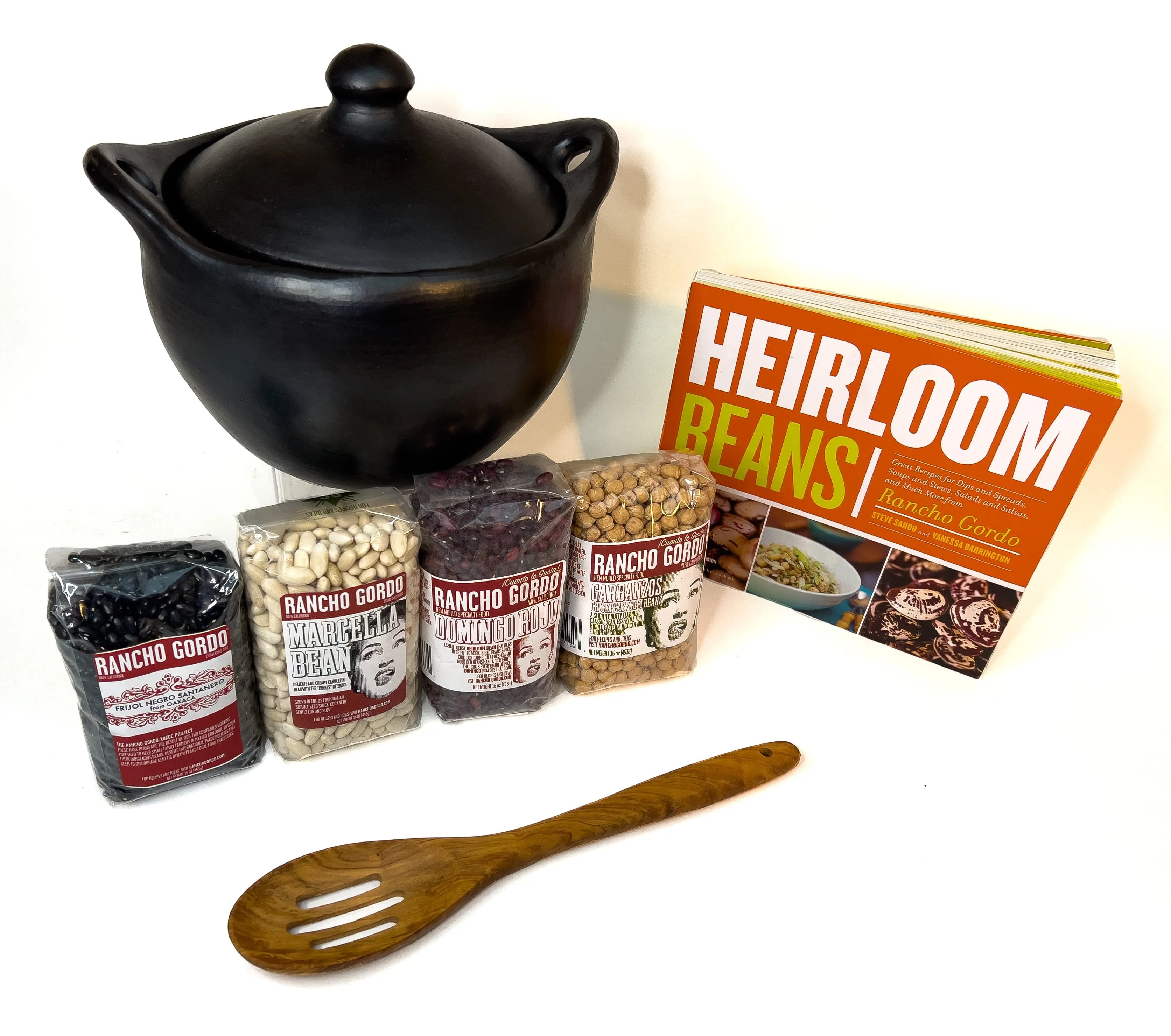 Authentic Chamba Soup & Bean Pot   Rancho Gordo Heirloom Beans Gift Set