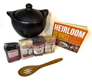 Authentic Chamba Soup & Bean Pot   Rancho Gordo Heirloom Beans Gift Set