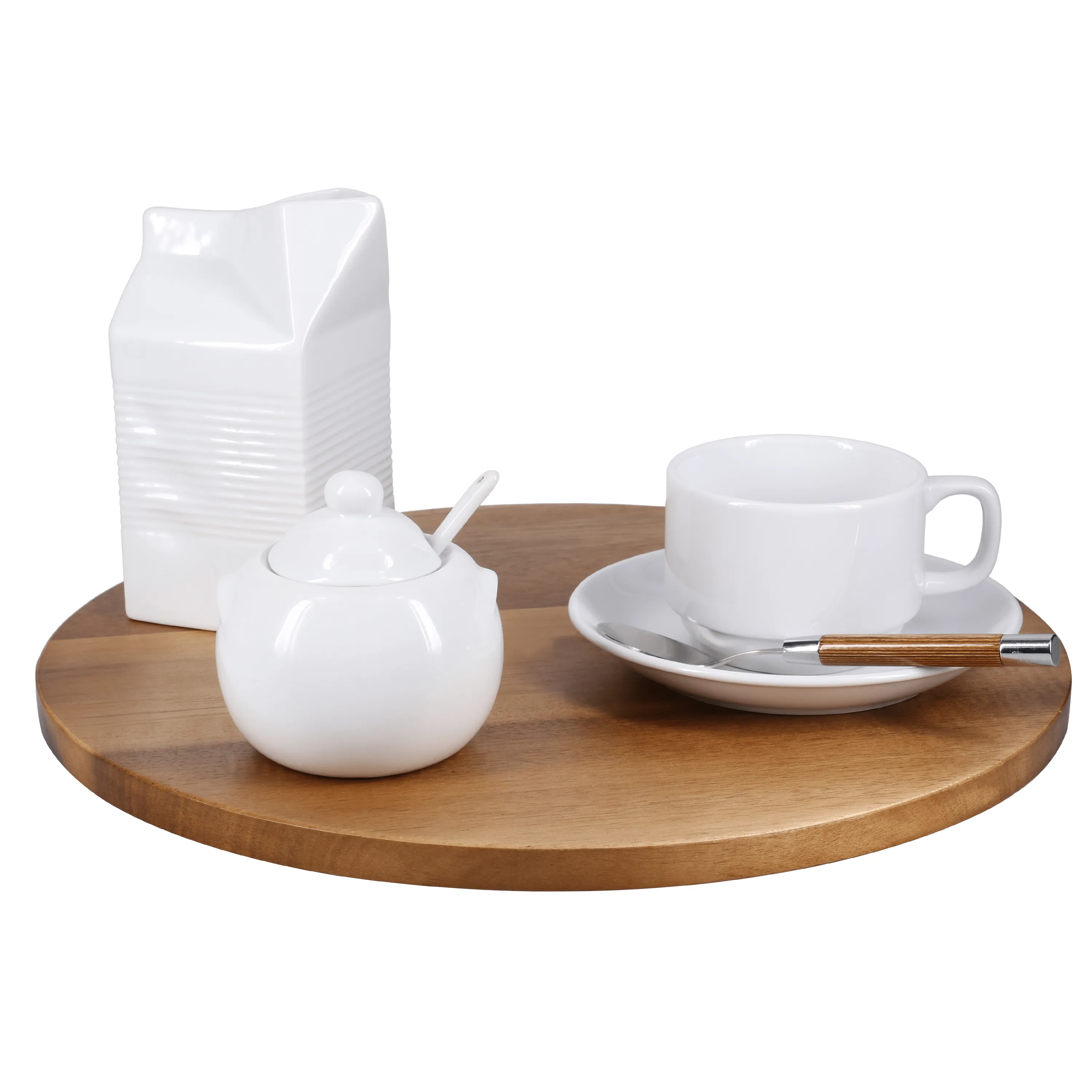 BIA Sugar Bowl with Spoon - 8oz.