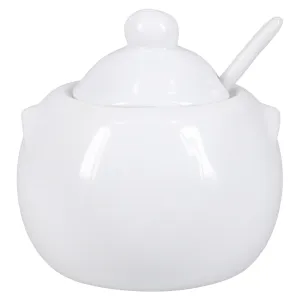 BIA Sugar Bowl with Spoon - 8oz.