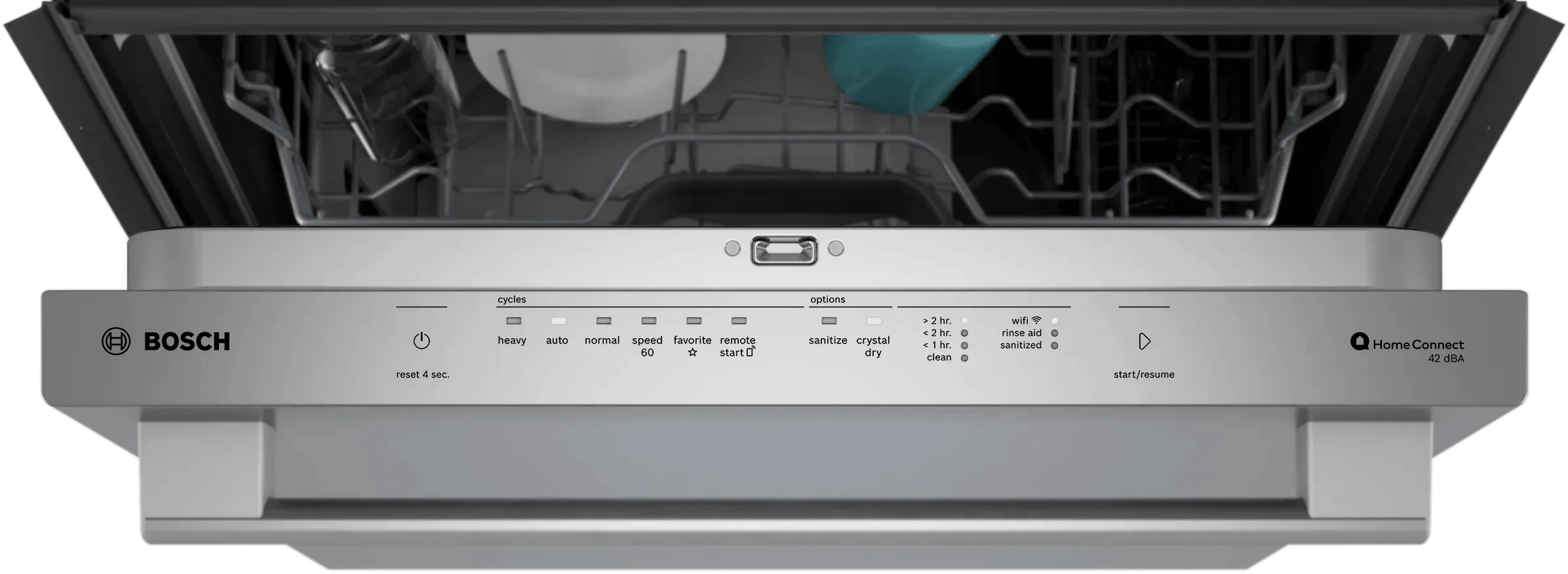 Bosch SHX78DM5N 800 Series Dishwasher 24 Stainless Steel Anti-Fingerprint