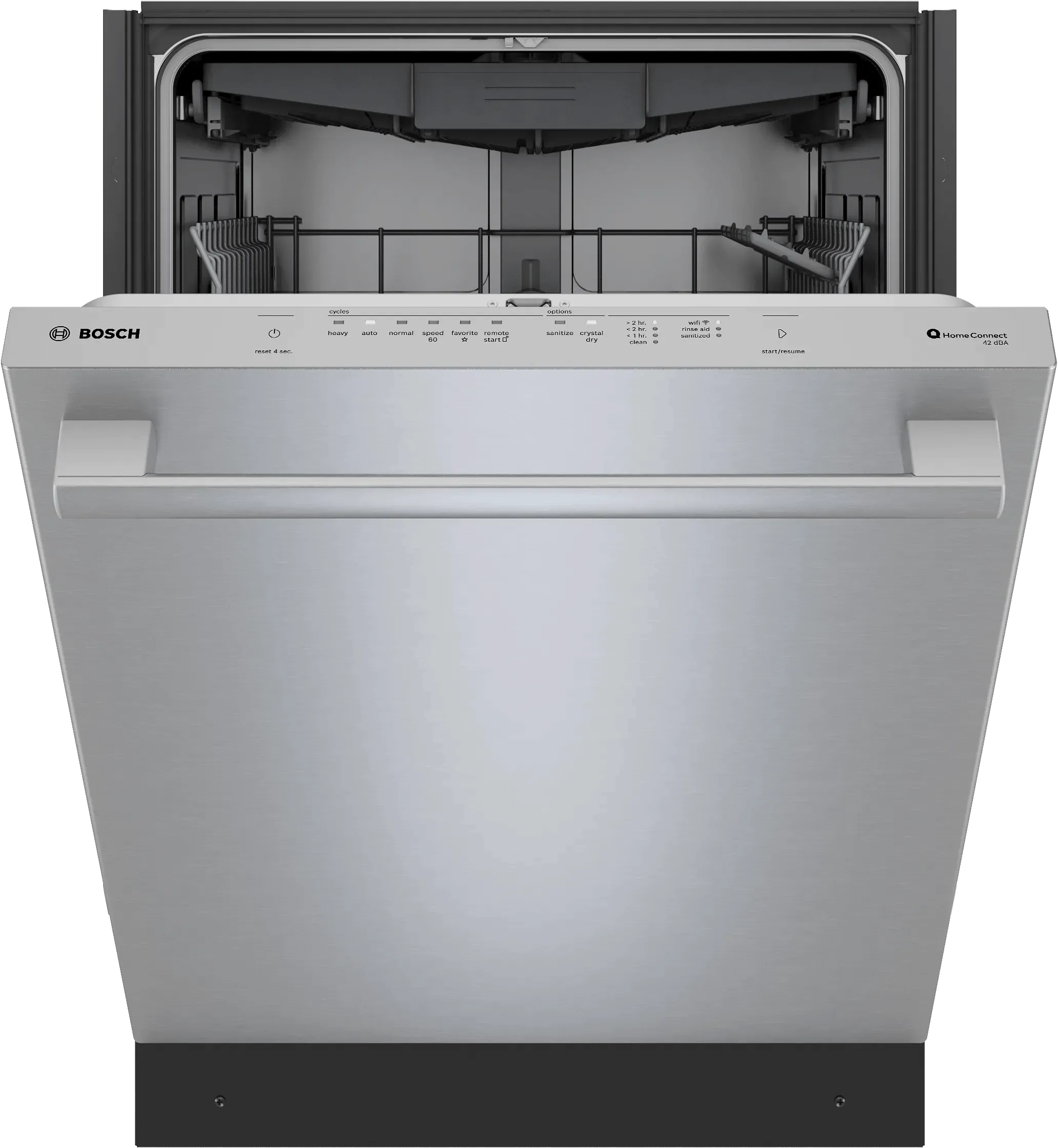 Bosch SHX78DM5N 800 Series Dishwasher 24 Stainless Steel Anti-Fingerprint