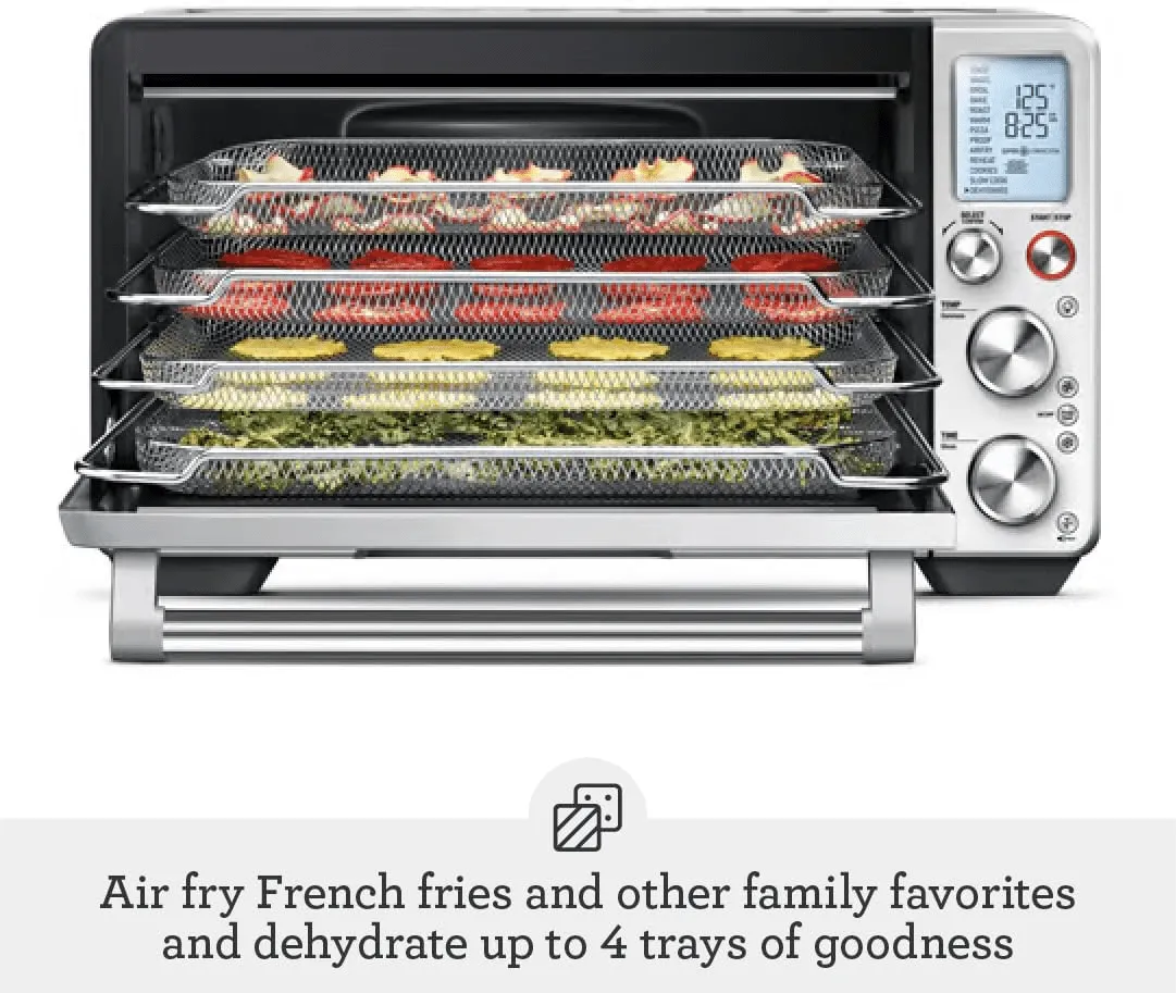 Breville Smart Oven Air Fryer Pro. Convection Countertop Oven. Air Fryer Toaster Oven Combo - Brushed Stainless Steel