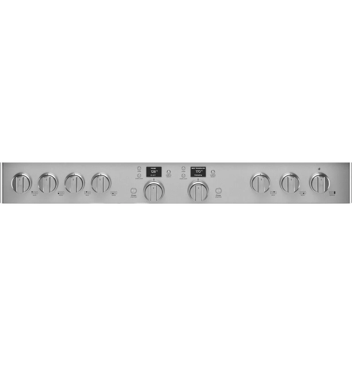 Cafe C2Y486P2TS1 Caf&#8482; 48 Smart Dual-Fuel Commercial-Style Range With 6 Burners And Griddle (Natural Gas)