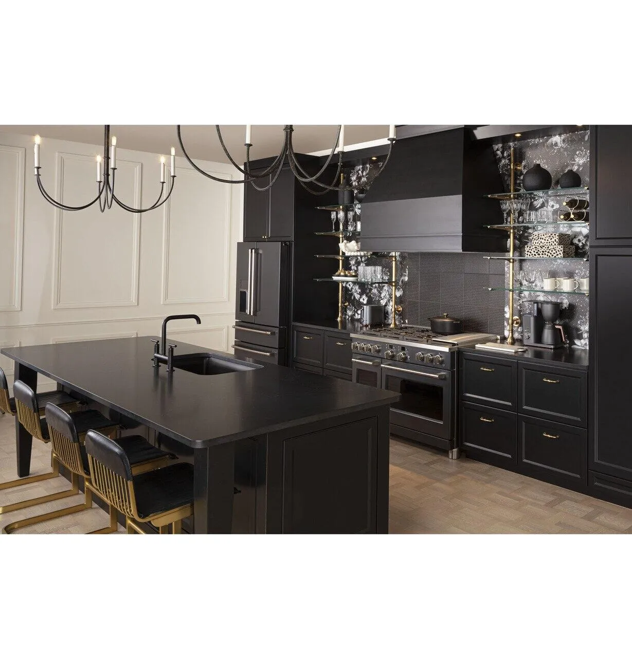 Cafe C2Y486P3TD1 Caf&#8482; 48 Smart Dual-Fuel Commercial-Style Range With 6 Burners And Griddle (Natural Gas)