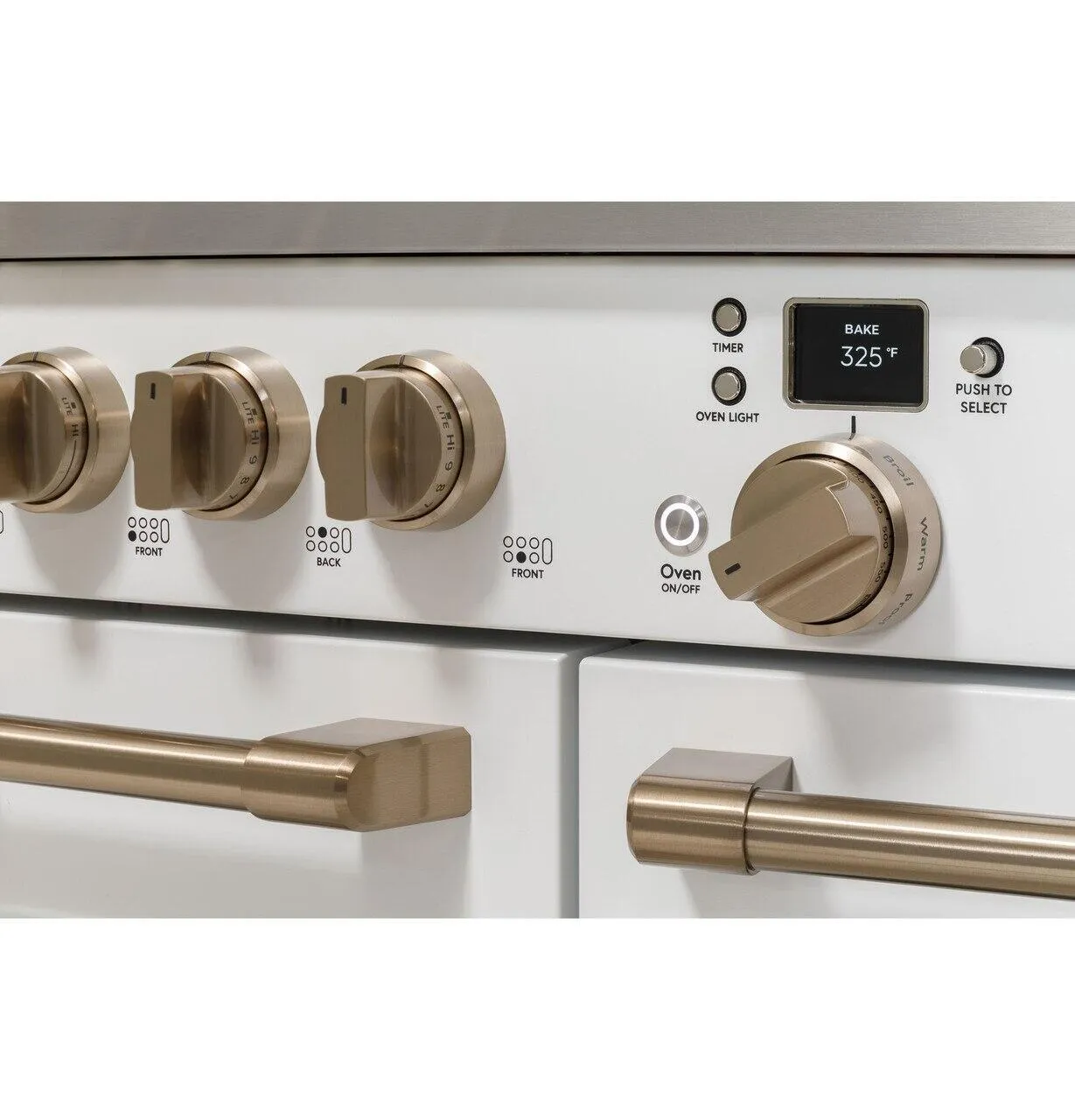 Cafe C2Y486P3TD1 Caf&#8482; 48 Smart Dual-Fuel Commercial-Style Range With 6 Burners And Griddle (Natural Gas)