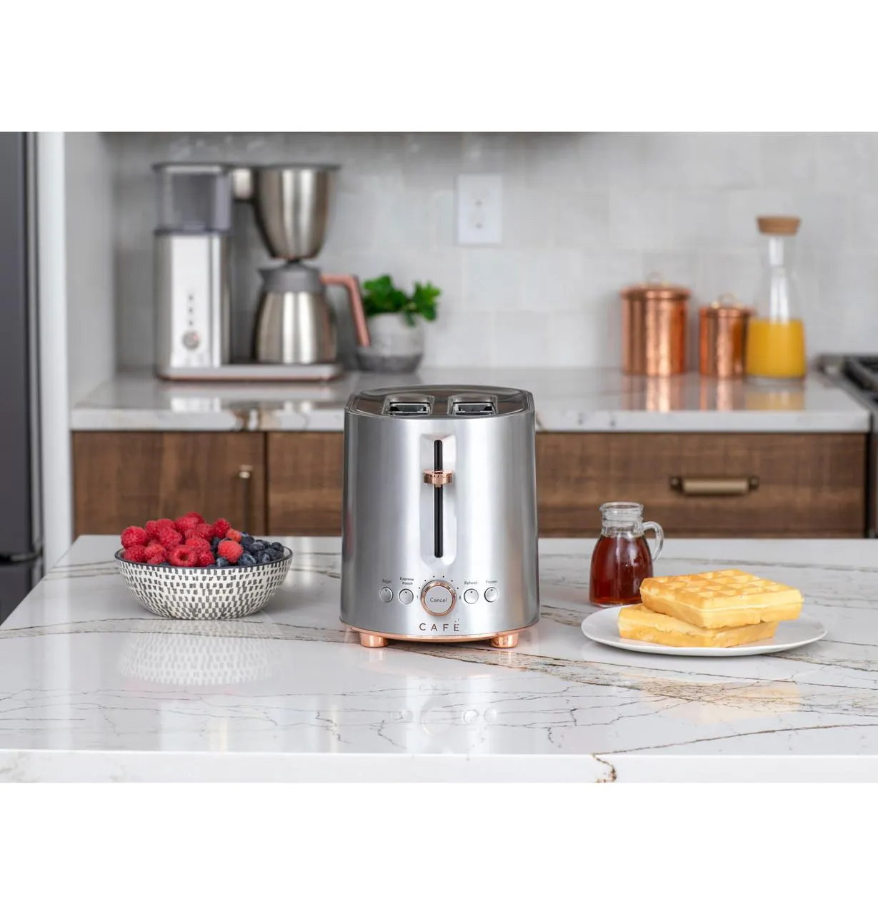 Cafe C9TMA2S2PS3 Caf&#8482; Express Finish Toaster