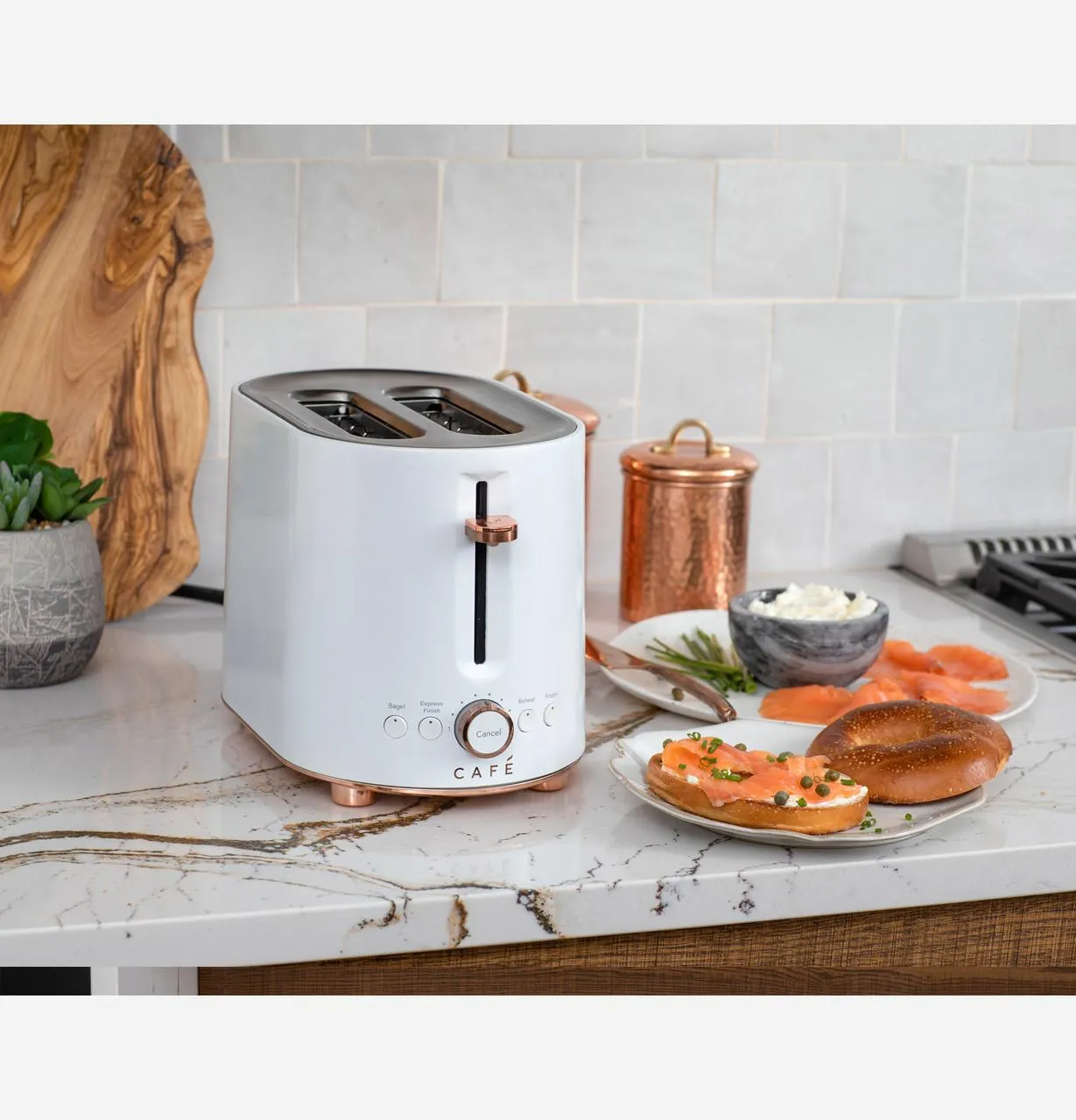Cafe C9TMA2S4PW3 Caf&#8482; Express Finish Toaster