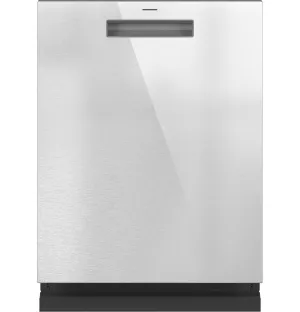 Cafe CDP888M5VS5 Caf&#8482; Customfit Energy Star Stainless Interior Smart Dishwasher With Ultra Wash Top Rack And Dual Convection Ultra Dry. Led Lights. 39 Dba In Platinum Glass