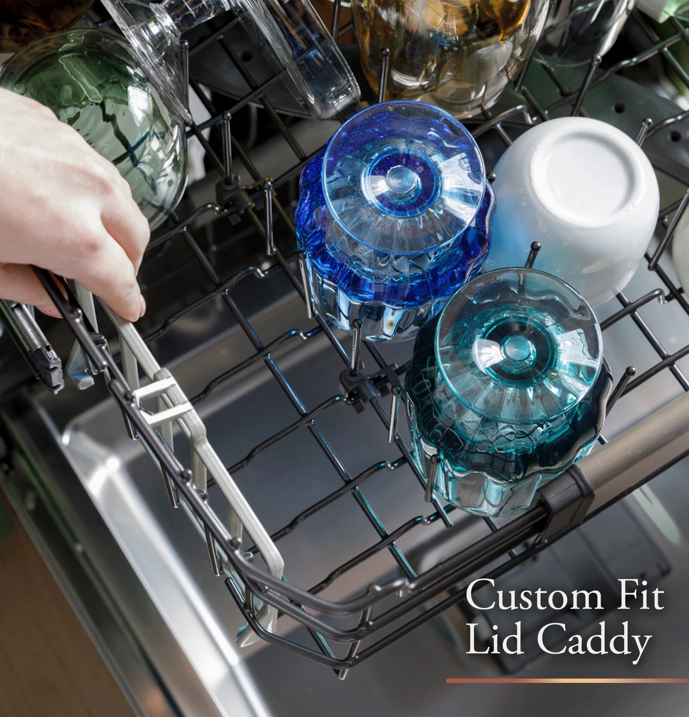 Cafe CDT858P3VD1 Caf&#8482; Customfit Energy Star Stainless Interior Smart Dishwasher With Ultra Wash Top Rack And Dual Convection Ultra Dry. 44 Dba
