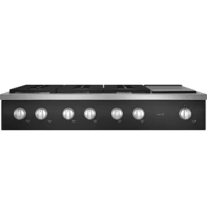 Cafe CGU486P3TD1 Caf&#8482; 48 Commercial-Style Gas Rangetop With 6 Burners And Integrated Griddle (Natural Gas)