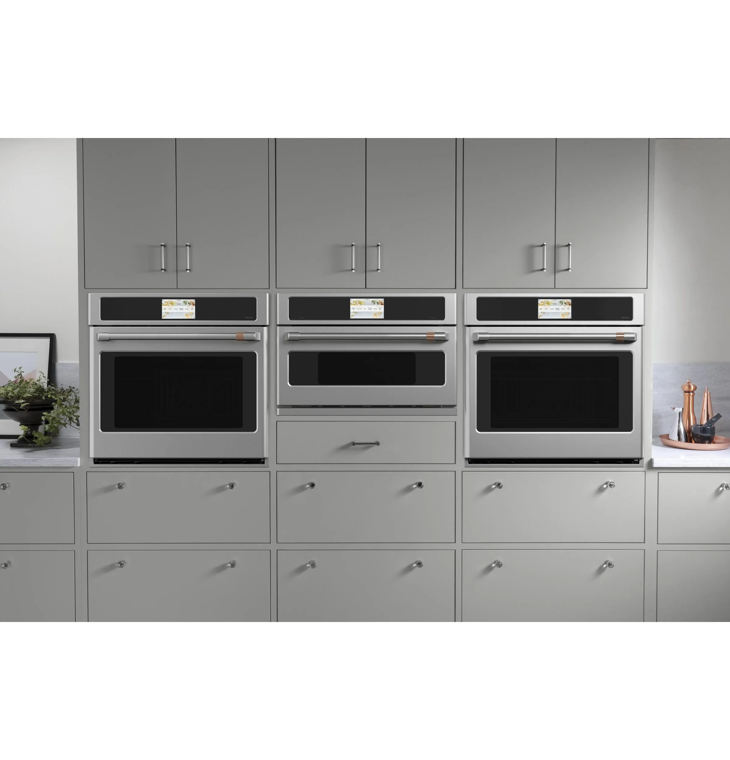 Cafe CSB912P2VS1 Caf&#8482; 27 Smart Five In One Oven With 120V Advantium Technology