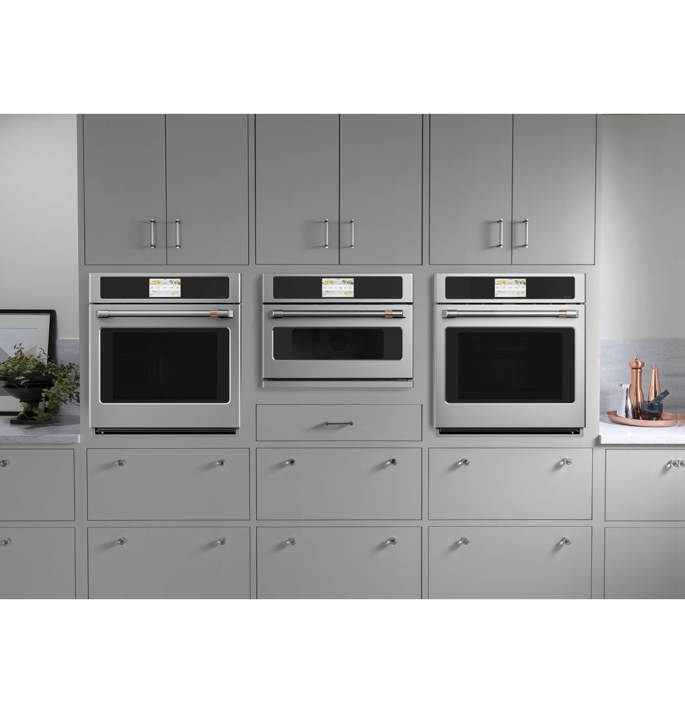Cafe CSB912P2VS1 Caf&#8482; 27 Smart Five In One Oven With 120V Advantium Technology