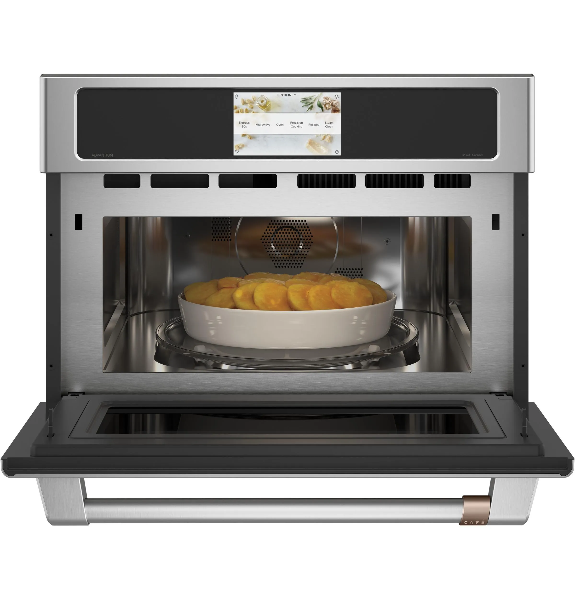 Cafe CSB912P2VS1 Caf&#8482; 27 Smart Five In One Oven With 120V Advantium Technology