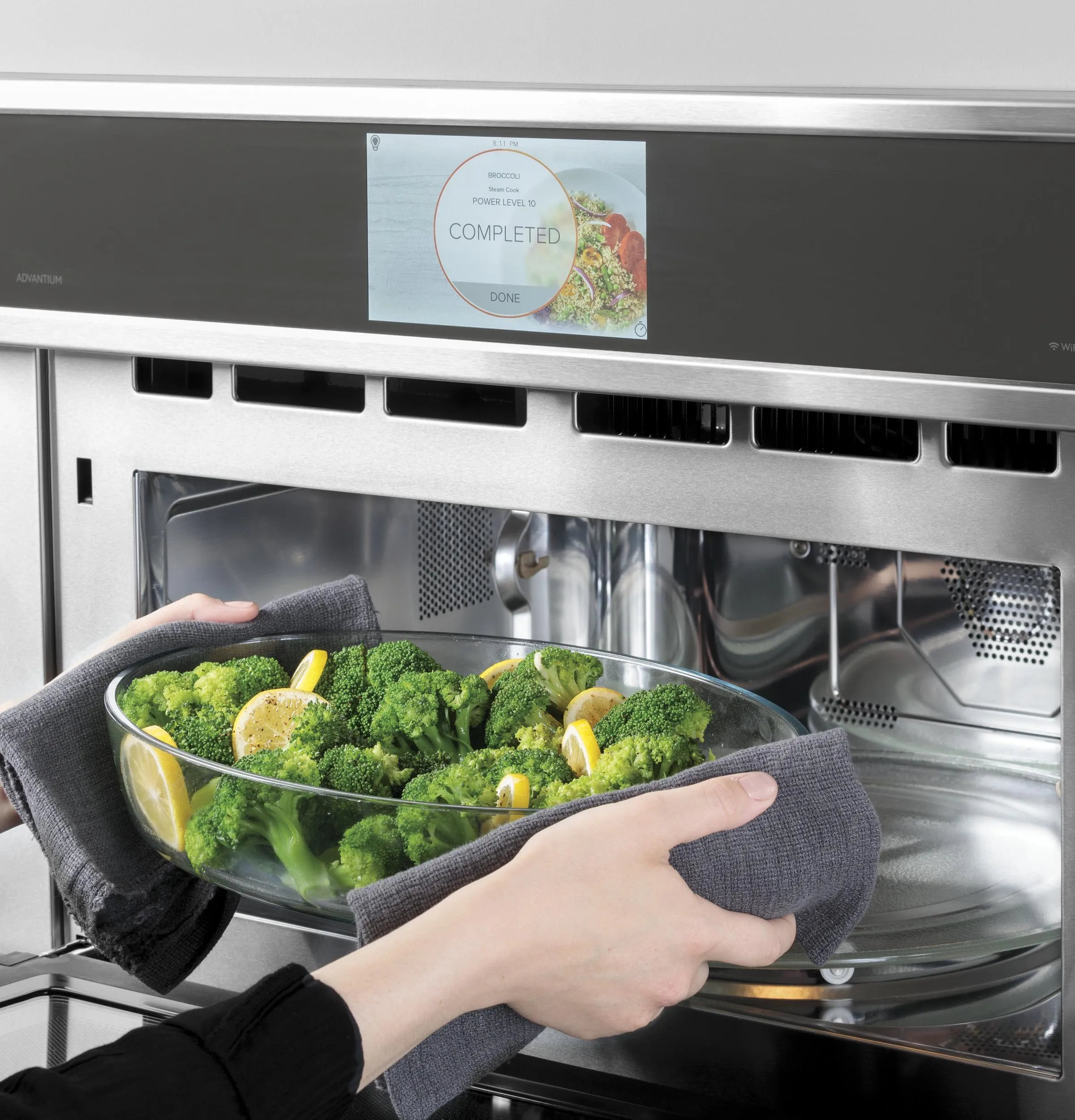 Cafe CSB913P2VS1 Caf&#8482; 30 Smart Five In One Oven With 120V Advantium Technology