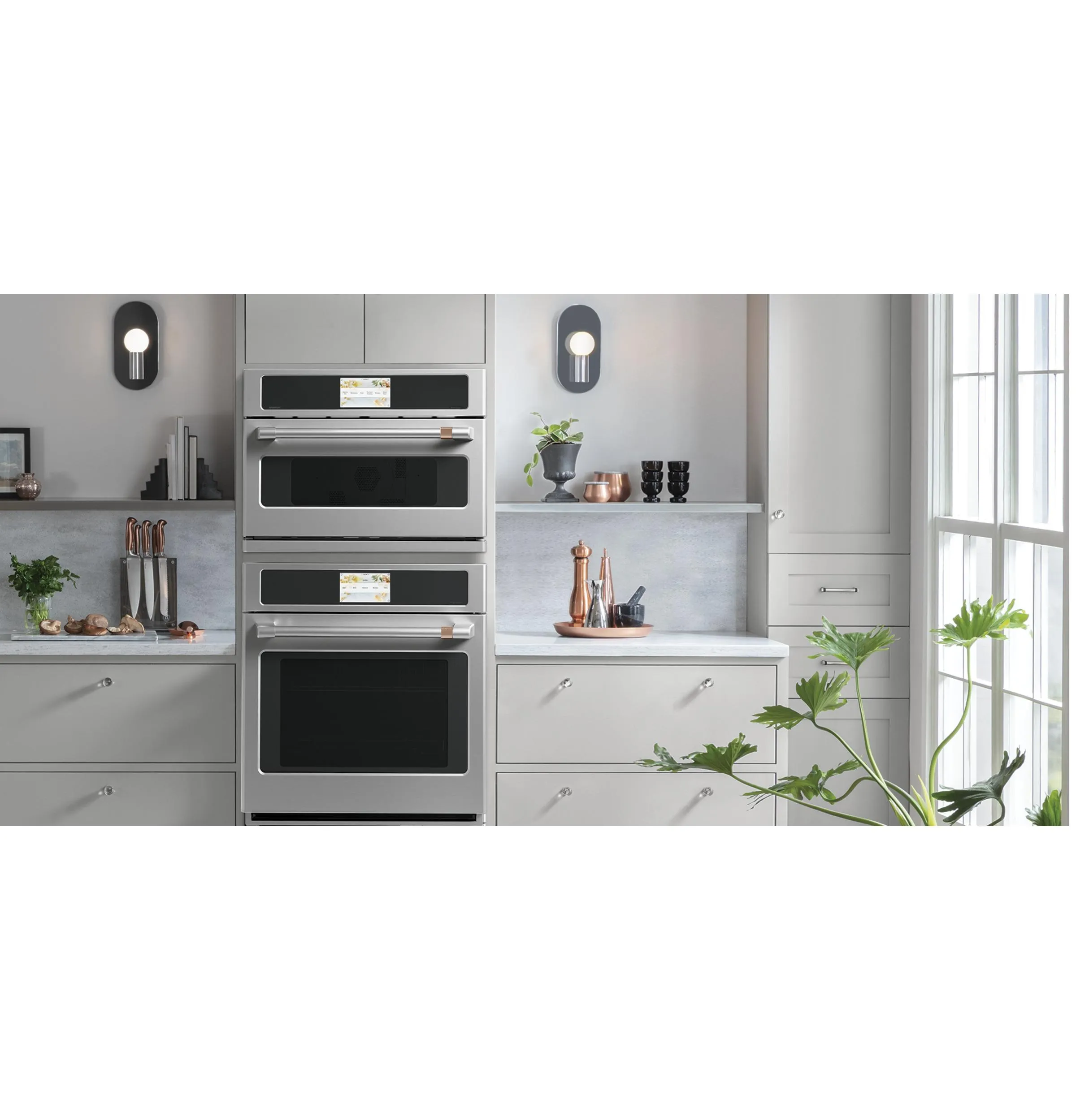 Cafe CSB923P2VS1 Caf&#8482; 30 Smart Five In One Wall Oven With 240V Advantium Technology