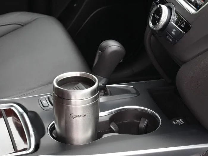 Capresso On-the-Go Personal Coffee Maker with Stainless Steel Insulated Travel Mug