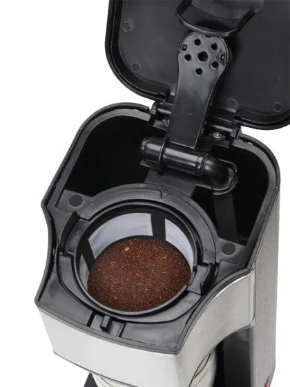 Capresso On-the-Go Personal Coffee Maker with Stainless Steel Insulated Travel Mug