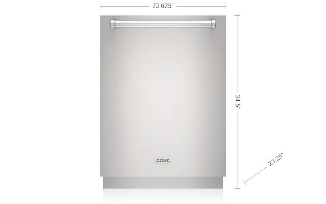Cove DW2451WS 24 Dishwasher With Water Softener - Panel Ready