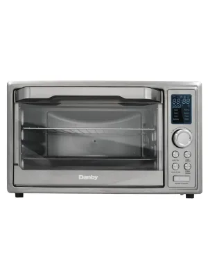 Danby DBTO0961ABSS Danby 0.9 Cu. Ft./25L Convection Toaster Oven With Air Fry Technology. Digital Lcd Display
