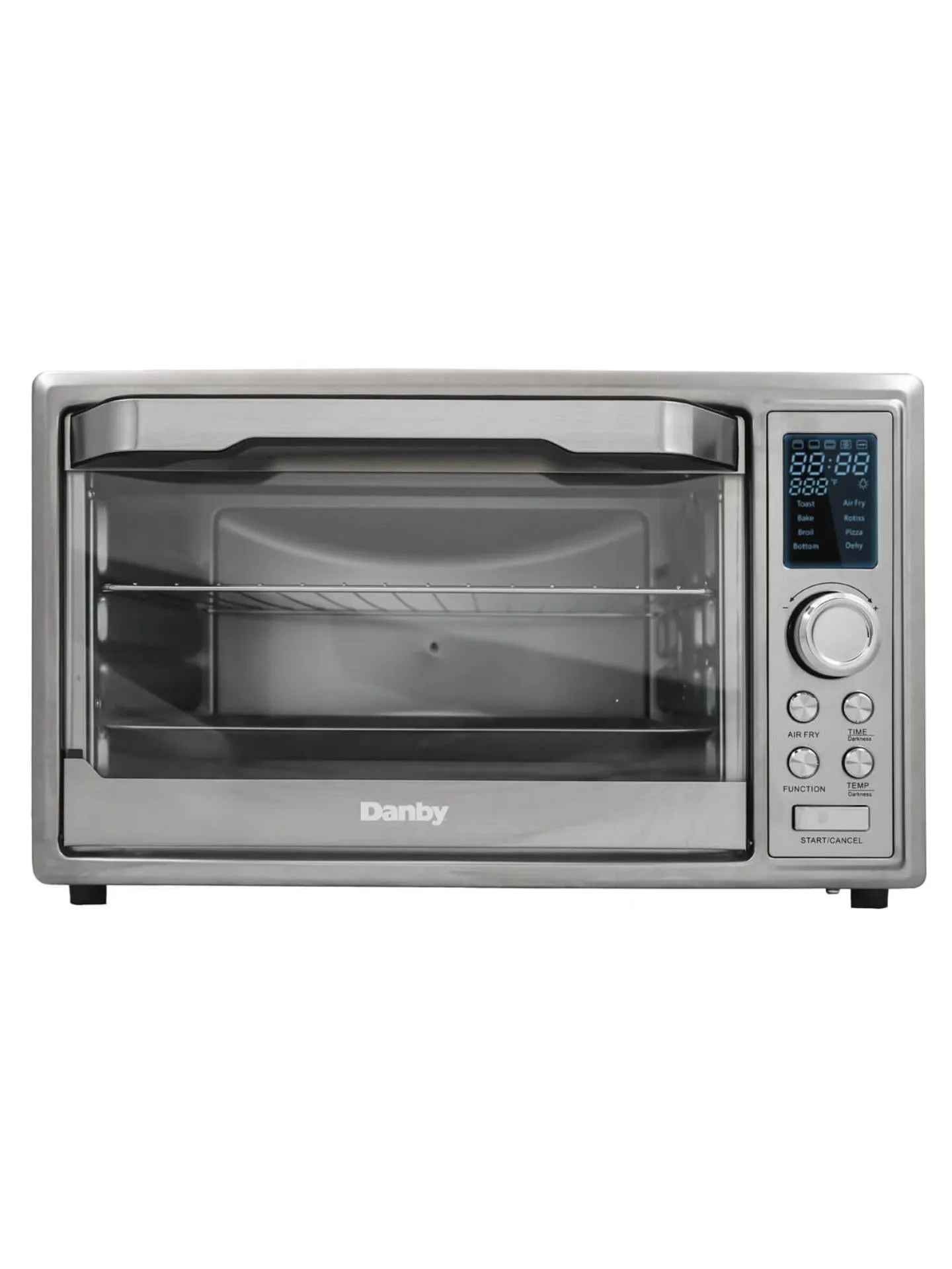 Danby DBTO0961ABSS Danby 0.9 Cu. Ft./25L Convection Toaster Oven With Air Fry Technology. Digital Lcd Display