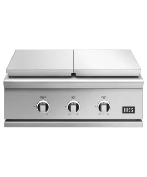 Dcs GDSBE1302N 30 Griddle/Side Burner. Natural Gas