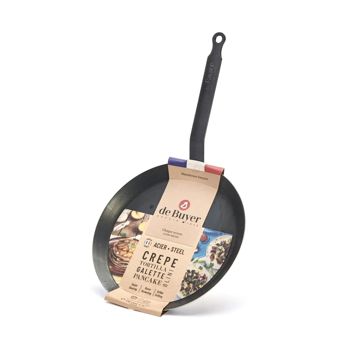 de Buyer Blue Steel Crepe Pans