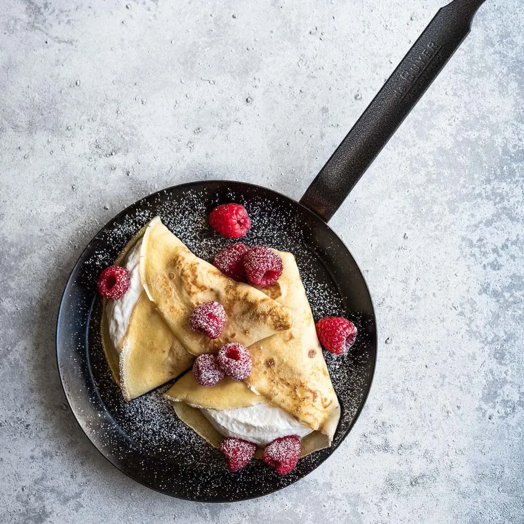 de Buyer Blue Steel Crepe Pans