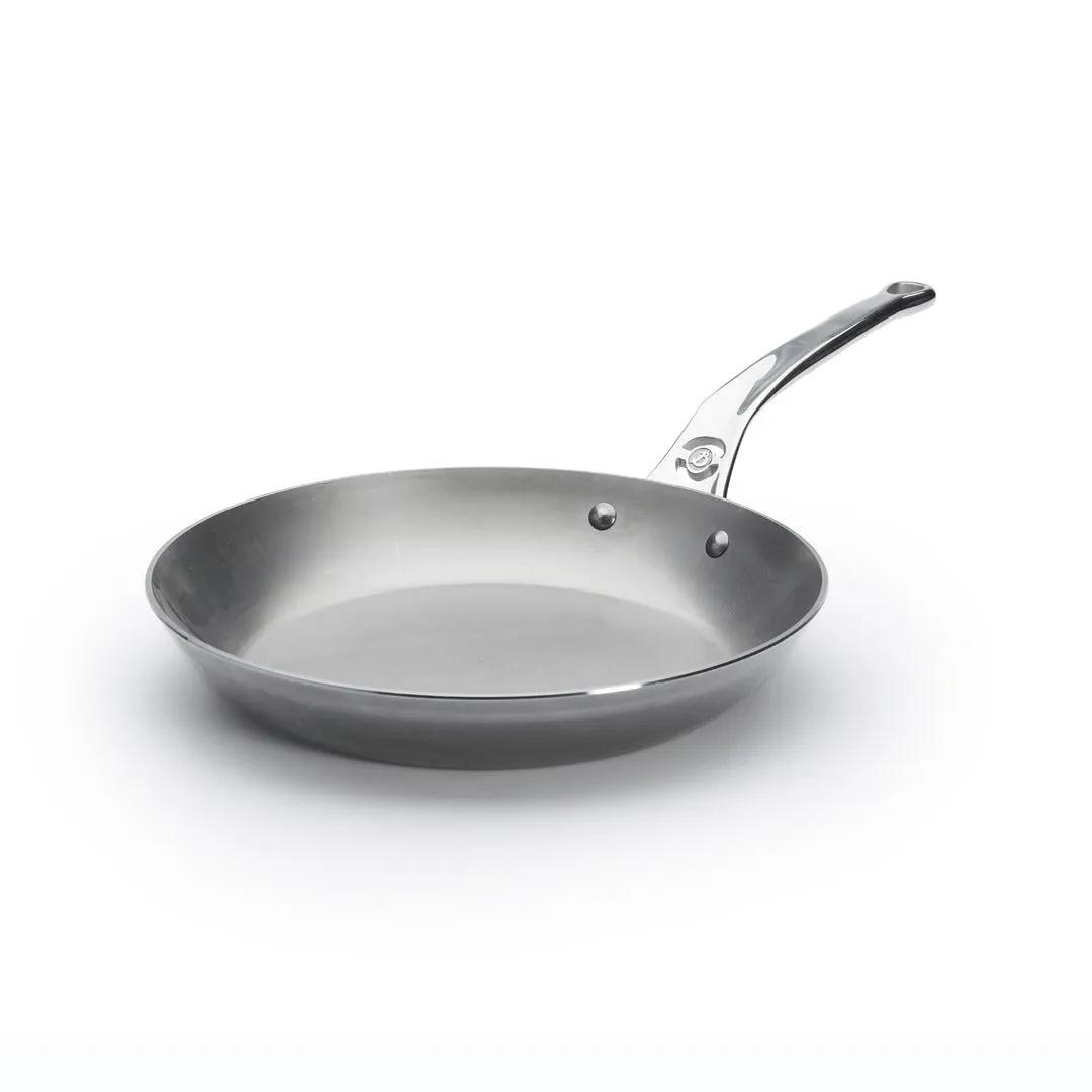 de Buyer Mineral B Pro Carbon Steel Frypan with Oven Safe Handle - 8. 9.5. 11
