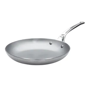 de Buyer Mineral B Pro Carbon Steel Omelette Pan with Oven Safe Handle - 9.5. 11