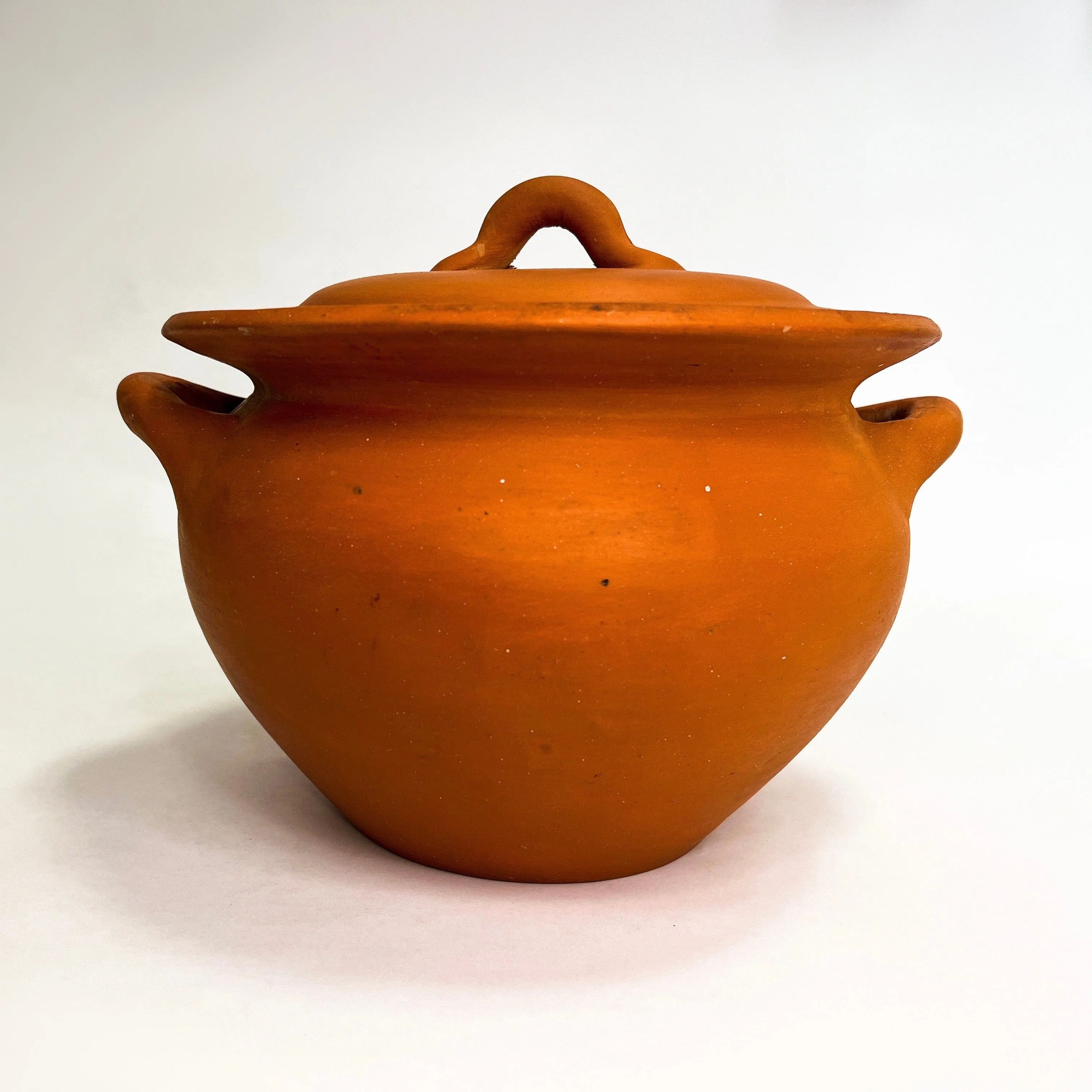 Egyptian Terra Cotta Bean Pot. 4.5 Qt.