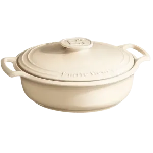 Emile Sublime 4 Quart Braiser - Creme