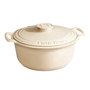 Emile Sublime Dutch Oven/Stewpot 7.5 Qt.. Creme