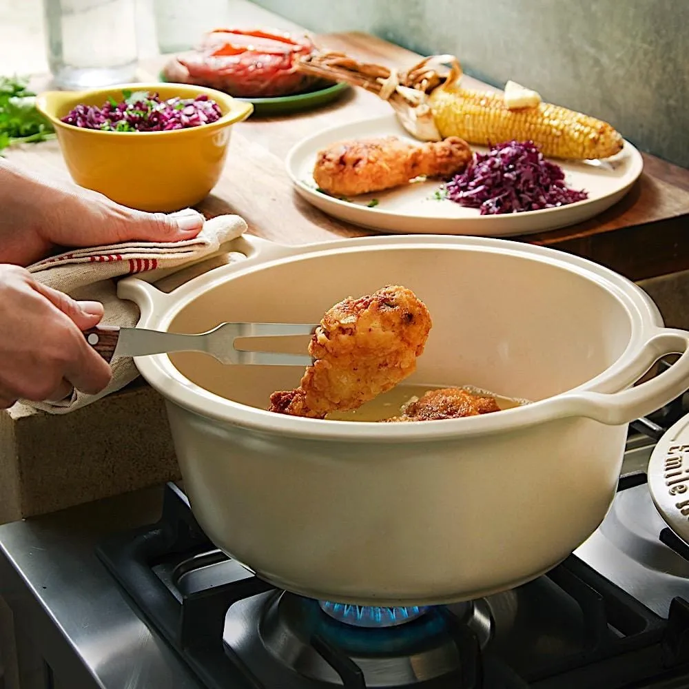 Emile Sublime Dutch Oven/Stewpot 7.5 Qt.. Creme