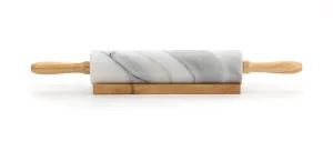 Endurance White Marble Rolling Pin